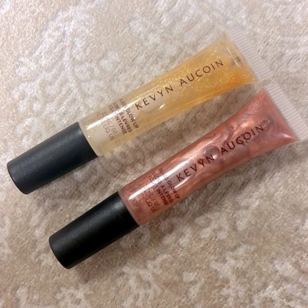 Brand New Lip Lot Kevyn Aucoin Gloss Dr. PawPaw Multipurpose Balm Kaja Holder